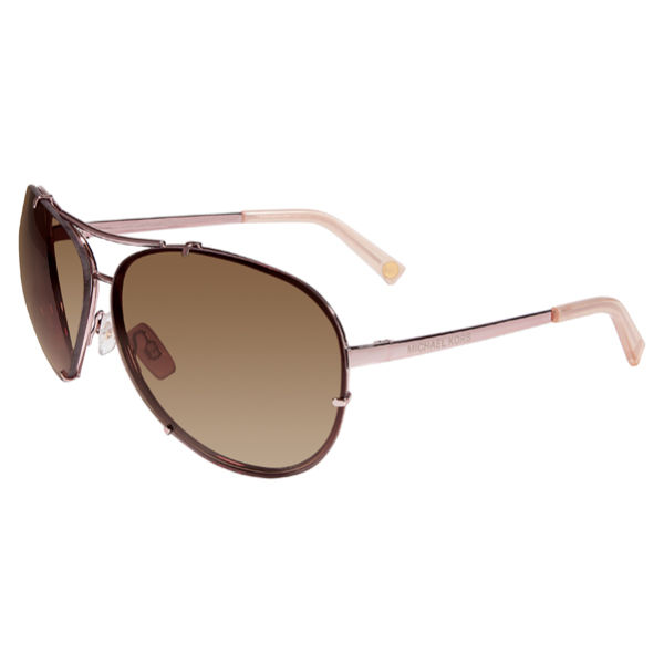 Michael Kors Stella Metal Aviator Style Sunglasses