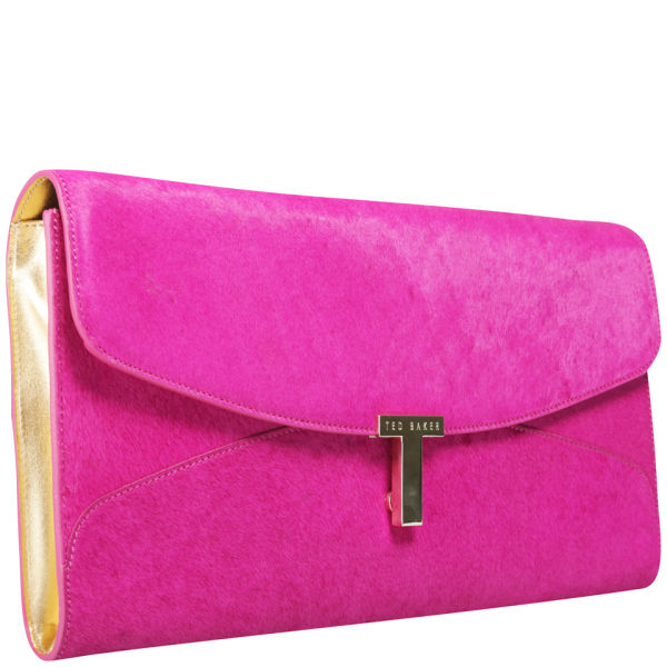 ted baker pink clutch