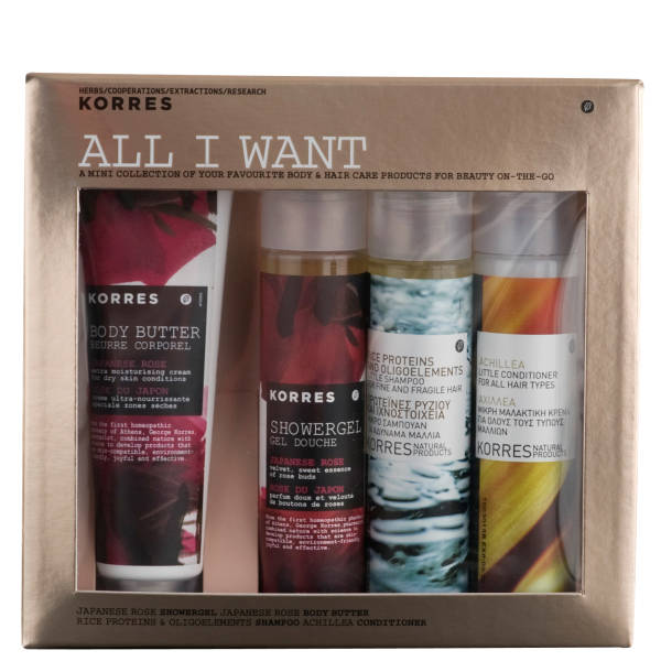 Korres All I Want Mini Gift Set (4 Products) FREE Delivery