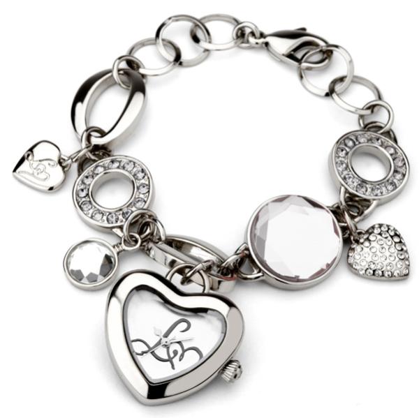 Lipsy heart bracelet clearance