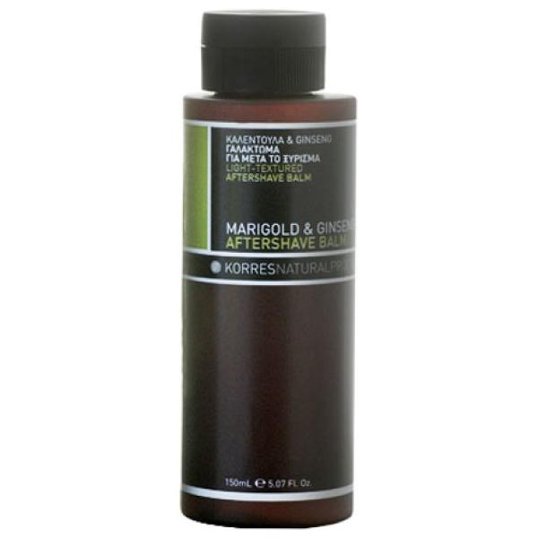 Korres Men Marigold & Ginseng Aftershave Balm (150ml) FREE Delivery