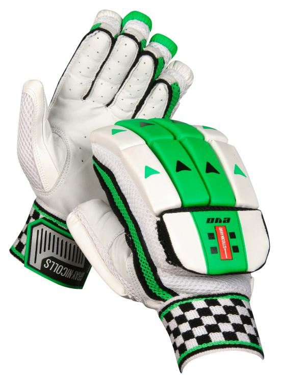 Gray Nicolls Cricket Left Hand Batting Gloves Evo 500 Large Sports