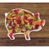 The Pig Out Ceramic Snack Bowl is perfect for serving up crisps, nuts or sweets. Whether you&#39;re hosting a party or snacking in front of the TV, this handy, pig-shaped bowl is made of durable ceramic. - L.M.  Features:    Pig Out Ceramic Snack Bowl  Ideal for serving up nuts, crisps or sweets  Pig-shaped bowl  Made of ceramic  Great for parties or snacking in front of the TV  Dimensions: W:23.5 x L:18 x D:4cm