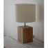 Beautifully stylish with a rustic feel, the Table Light from Garden Trading is hand crafted from reclaimed elm to create a charming, individual lamp for the home. A neutral coloured lampshade and natural base exude minimalist elegance and a versatility that complements both modern and traditional decor. Radiating a soft, warm glow, the light is perfect for the bedside or as a side lamp in any living space. - R.K.  Features:    Reclaimed Elm Table Light 46cm from Garden Trading  Perfect as bedside lamp or as a side lamp in any living space  Handmade from durable reclaimed elm   Neutral lampshade with a wooden box shaped base    Dimensions:     Base: H:18 x W:14 x D:14cm  Shade: Dia:25cm   Total Height: 46cm