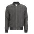 A heavyweight option that is crafted from a soft wool blend  the Hartley jacket boasts a black tweed design throughout with elasticated  ribbed detail to the shallow collar  cuffs and hem. With a zip up fasten and two front pockets. - E.D&amp;nbsp;