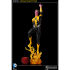 In blackest day  in brightest night  beware your fears made into light. Let those who try to stop what's right  burn like my power  Sinestro's might!Formerly the Green Lantern for sector 1417  Thaal Sinestro now brandishes the yellow energy of fear in his pursuit to maintain control and preserve order. The Sideshow Collectibles Sinestro Premium Format Figure captures the mighty villain as the head of his very own Sinestro Corps  their yellow symbol emblazoned on his chest. One of the greatest lanterns to possess the ring  Sinestro wields an impressive saw-blade construct and&amp;nbsp; towers almost 3 feet tall atop his yellow and energy and lantern base. Unwavering in his dedication  Sinestro carries on the path to intergalactic peace  challenging Hal Jordan and the Guardians for control of the universe.