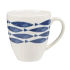 Made of the finest quality earthenware  the Queens Fishie Downstream Mug has a simple yet stylish design that features a beautiful  blue fish print. Featuring a 500ml capacity  the mug is both dishwasher and microwave safe. - L.M.  Features:    Queens Fishie Mug  Made of earthenware  Blue hare design  500ml capacity  Dishwasher and microwave safe