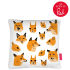 Using the work of illustrators  the Ohh Deer brand creates beautiful furnishings for the home and adorns them with their brilliant art. Designs ranging from: colourful prints and quirky drawings to adorable sketches of animals decorate the handmade cushions. Made from a soft  faux suede  the Woodland cushion has a stone coloured back cover and a zip fasten for easy removal to wash. - R.K.Features:Handmade cushion with unique illustration on the coverIllustration by Jack TeagleRemovable cover with a zip fastenSoft faux suede  polyester case and fibre cushionStone coloured back coverMachine washableSize:Dimensions: 43 x 43cm