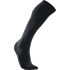 2XU Men's Performance Compression Run Sock, Black/Black, Small