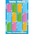 An educational maxi poster aimed at youngsters and centred around learning the times table. Printed with vibrant colours to make learning fun.'