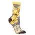 Express your personality with the Kick This Day in Its Sunny Ass Socks. Featuring a foul-mouthed quote to give you a bit of inspiration  the funny socks are sure to give you a kick up the bum whenever you're feeling a bit lazy. Made of a soft and comfortable cotton blend  the quirky  smutty socks would make an unusual gift idea. - L.M.  Features:    Kick This Day in Its Sunny Ass Socks  Features a tongue-in-cheek slogan  Made of a soft  comfortable cotton blend  One size (women's 5-10)