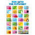 An educational maxi poster aimed at youngsters and centred around learning the alphabet. Printed with vibrant colours to make learning fun.'