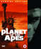 This Planet Of The Apes collection contains all five of the Planet Of The Apes films, from the 1968 original, with Beneath The Planet Of The Apes, Escape From Planet Of The Apes, Conquest Of The Battle Of The Apes and Battle For The Planet Of The Apes also.This DVD collection also features a bonus disc, which has a documentary of Behind The Planet Of The Apes by Roddy McDowall.  Special Features:    Trailers - Original Theatrical Trailers from all Five Movies  Photo Gallery  Cast Biographies  TV Spots