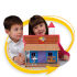 The mischievous pair are right at home in this crazy house with many mechanical traps including the cartoon staples of the falling piano  fake floors and burst-through wall. Complete with two Tom and Jerry figures  to start re-creating capers immediately!    Opens up to reveal 5 rooms  Features 10 mechanical traps  Includes two mini characters  Character activated traps  Replica of Tom and Jerry's house as seen on TV    &amp;nbsp;