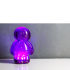 Light your room up with a sweet smile provided by 50Fifty's Jelly Baby Light in purple. Standing at 20cm tall  this charming LED lamp is illuminated with a simple squeeze of Bassett's classic jelly sweet. It is completely wireless  making it a perfect safe night light for your children's room or alternatively  the ideal retro light feature to provide cosy lighting during those dark evenings. - L.R.  Features:    Stands at 20cm tall with a soft  child-friendly  gelatinous construction  Fitted with three LEDs  Easily operable using a gentle squeeze  Battery operated and free of dangerous wires