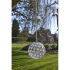 Create the perfect ambiance in your garden with the Aria Solar Crystal Hanging Ball. Easy to install  it features a warm  white LED bulb which will beautifully illuminate your garden  making it ideal for barbecues and gatherings. It's designed to automatically come on at night and turn off at dawn  and can be used in the spring  summer and autumn. Glowing for up to ten hours at a time  the amorphous solar panel will charge itself up during sunlight and daylight  meaning no wiring or operating costs. - L.M.  Features:    Aria Solar Crystal Hanging Ball  Warm  white LED bulb  Illuminates for ten hours at night  Automatically comes on at night and turns off at dawn  Can be used in the spring  summer and autumn  Amorphous solar panel charges itself in sunlight and daylight  No wiring or operating costs  Easy to install with the hanging chain and lanyard clip  Stunning spherical design    Dimensions:    Diameter: 15cm  Chain Length: 55cm