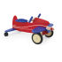 The Sit n Ride Aeroplane from Pin is a bright red and blue aeroplane ready for take off! It is steered with the back wheels  not by the steering wheel.W30xD12xH25.5cm