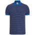Striped polo shirt by Boxfresh  with an embroidered brand logo on the chest. Featuring a contrasting collar  the striped polo shirt offers a skinny fit and short sleeves. - O.S.