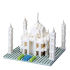 Taj Mahal ST    nanoblock&trade; Taj Mahal - from the &lsquo;Sights to See Collection&rsquo;  Challenging three-dimensional puzzle with amazingly small sized building blocks  Level of difficulty 3 out of 8  420  miniature building blocks 4x4x5mm  Suitable from 8  years