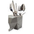 Cute yet functional, the white Jumbo Cutlery Drainer is a fun addition to any kitchen. Made of durable PVC, the elephant-shaped cutlery drainer will hold your knives, forks and spoons, whilst Jumbo's trunk will drain the water back into your sink. - L.M.  Features:    Jumbo Cutlery Drainer  Cute elephant design  Jumbo's trunk will drain the water from your cutlery back into your sink  Made of durable PCV