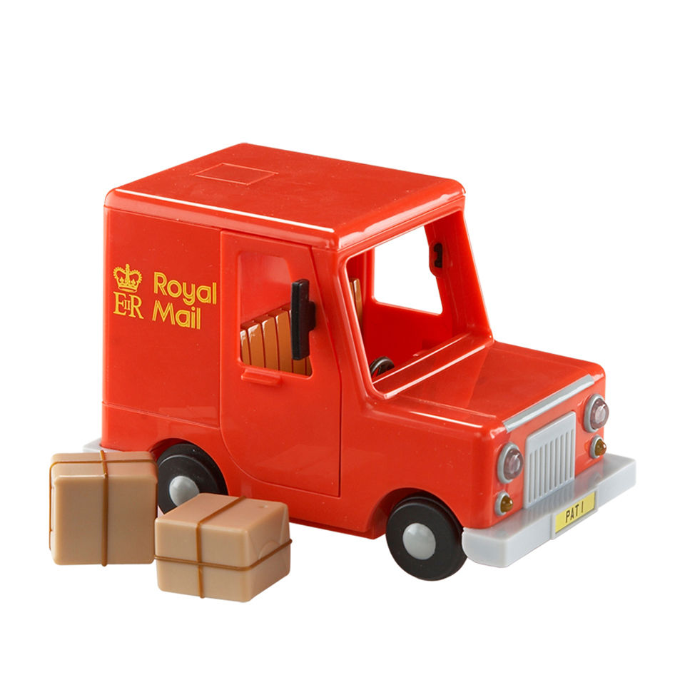 Postman Pat Royal Mail Van Solid Toys IWOOT
