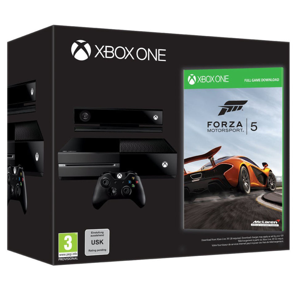 Xbox One (New Console) Includes Forza Motorsport 5 Games Consoles