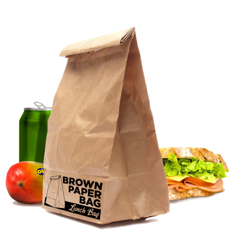 Brown Paper Bag - Insulated Lunch Bag Traditional Gifts | 0