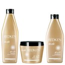 Image of REDKEN ALL SOFT THICK HAIR CARE PACK (3 PRODUCTS) BUNDLE