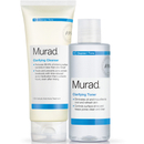 Click to view product details and reviews for Murad Clarifying Cleanser And Toner Duo Worth £39.