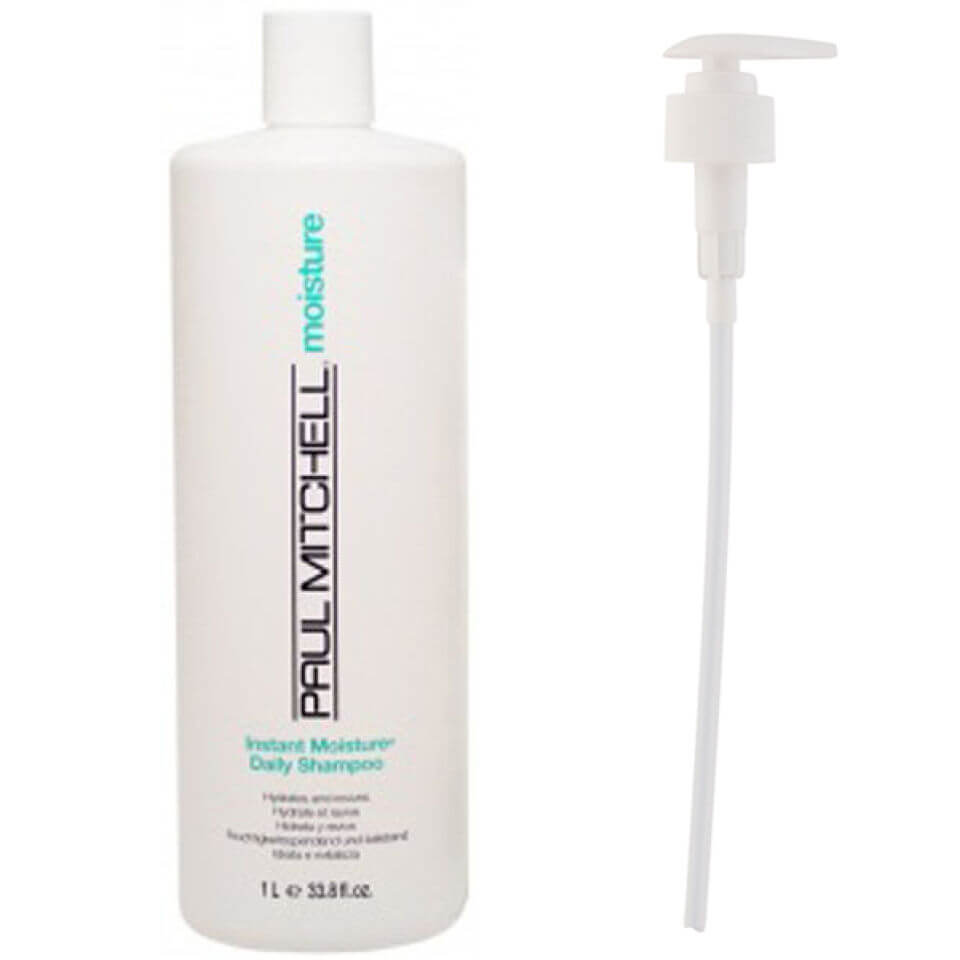 Paul Mitchell Instant Moisture Daily Shampoo (1000ml) with Pump (Bundle)
Paul Mitchell Instant Moisture Daily Shampoo (1000ml) with Pump (Bundle)
