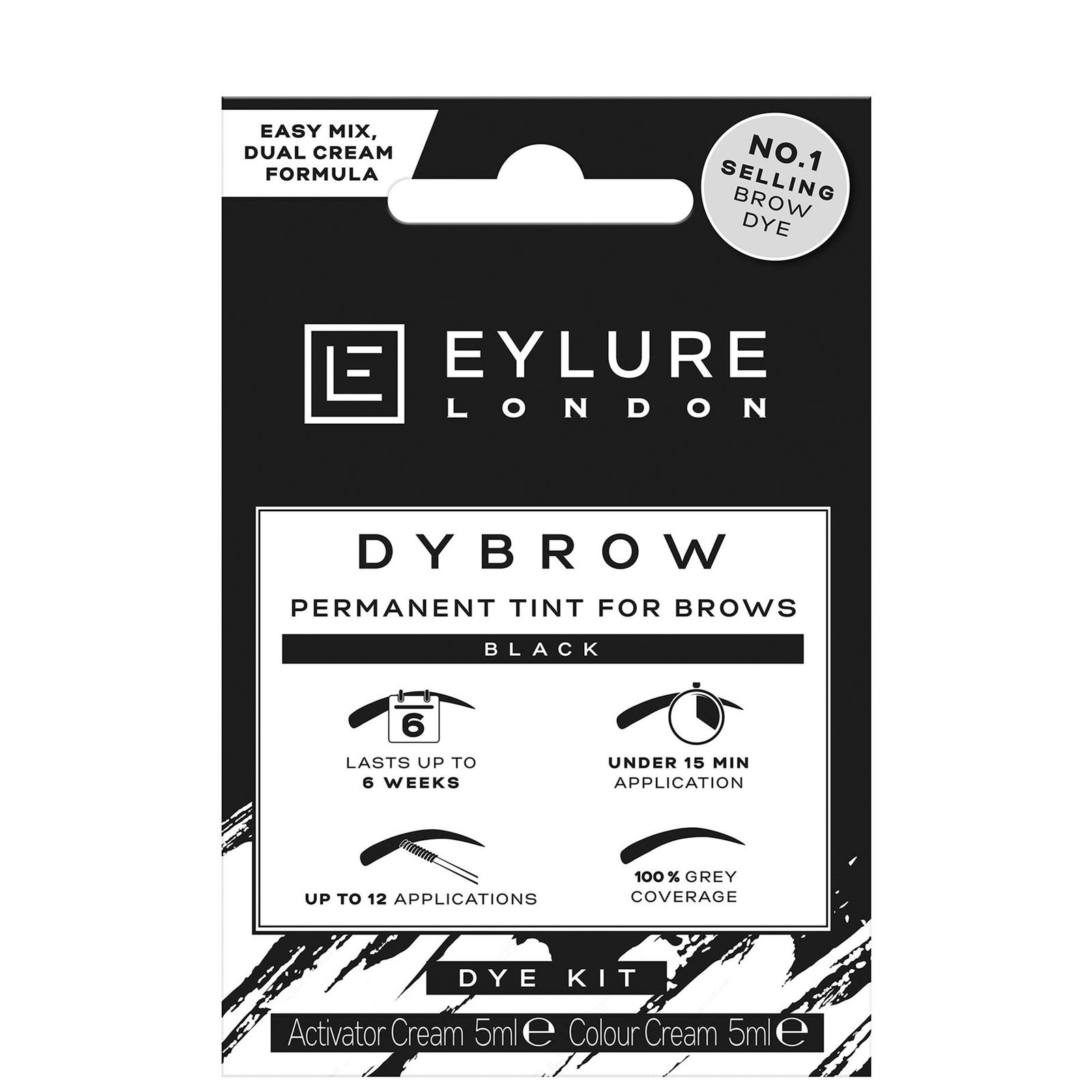 Eylure Dybrow Brow Dye - Black
Eylure Dybrow Brow Dye - Black