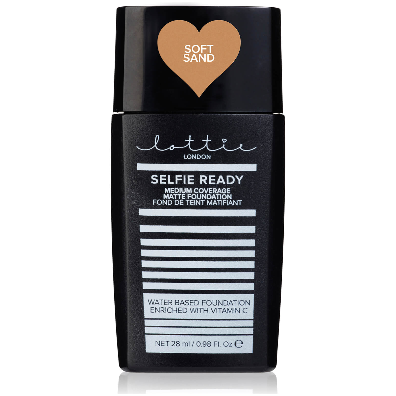 Lottie London Medium Coverage Matte Foundation 28ml (Various Shades) - Soft Sand
Lottie London Medium Coverage Matte Foundation 28ml (Various Shades) - Soft Sand