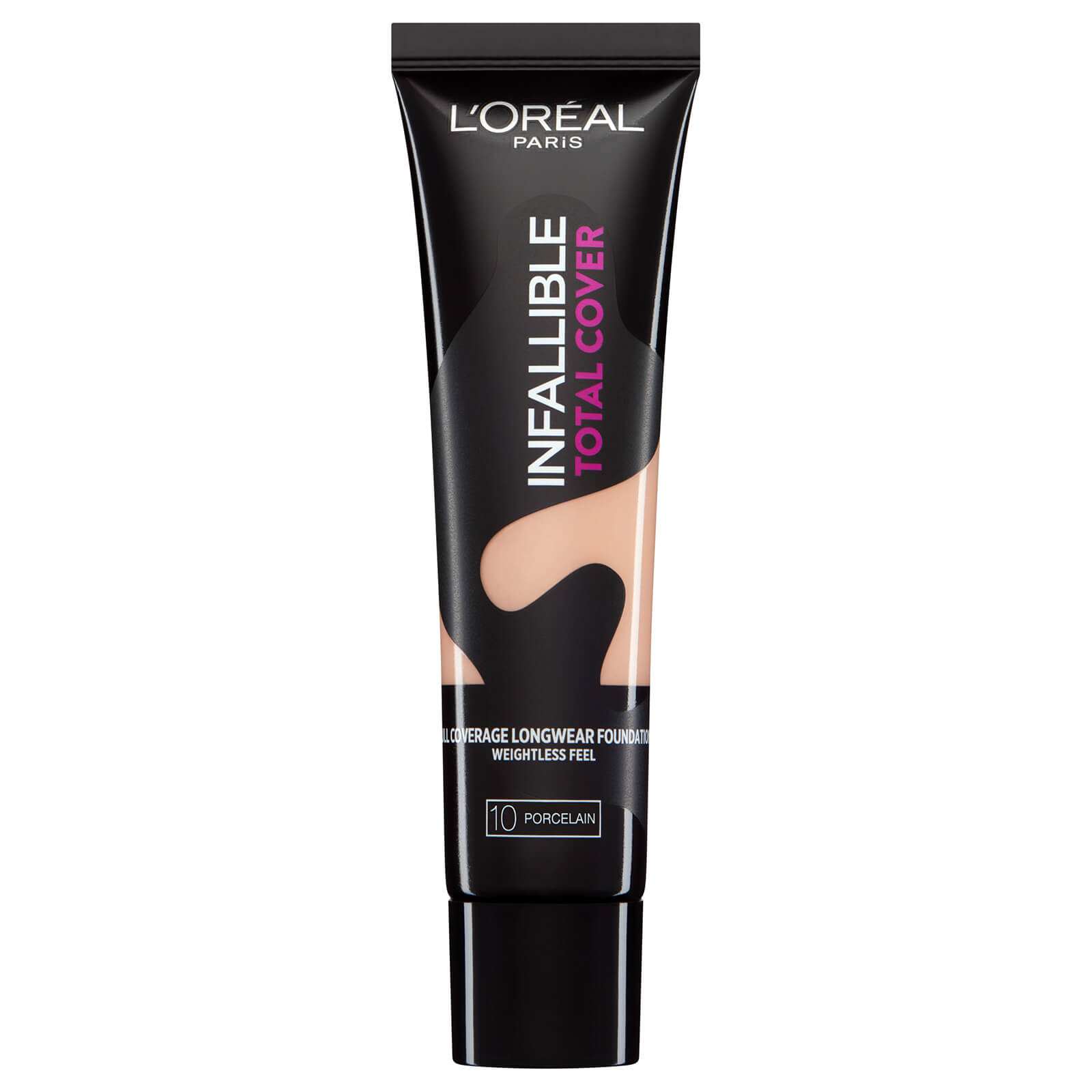 L'Oréal Paris Infallible Total Cover Foundation 35ml (Various Shades) - 10 Porcelain
L'Oréal Paris Infallible Total Cover Foundation 35ml (Various Shades) - 10 Porcelain