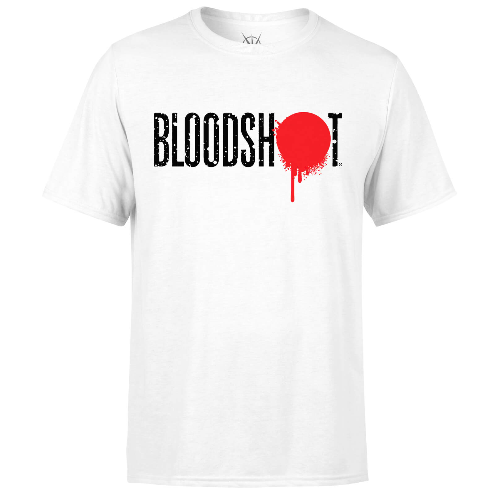 T-Shirt Homme Nouveau Logo Bloodshot Valiant Comics - Blanc - L - Blanc