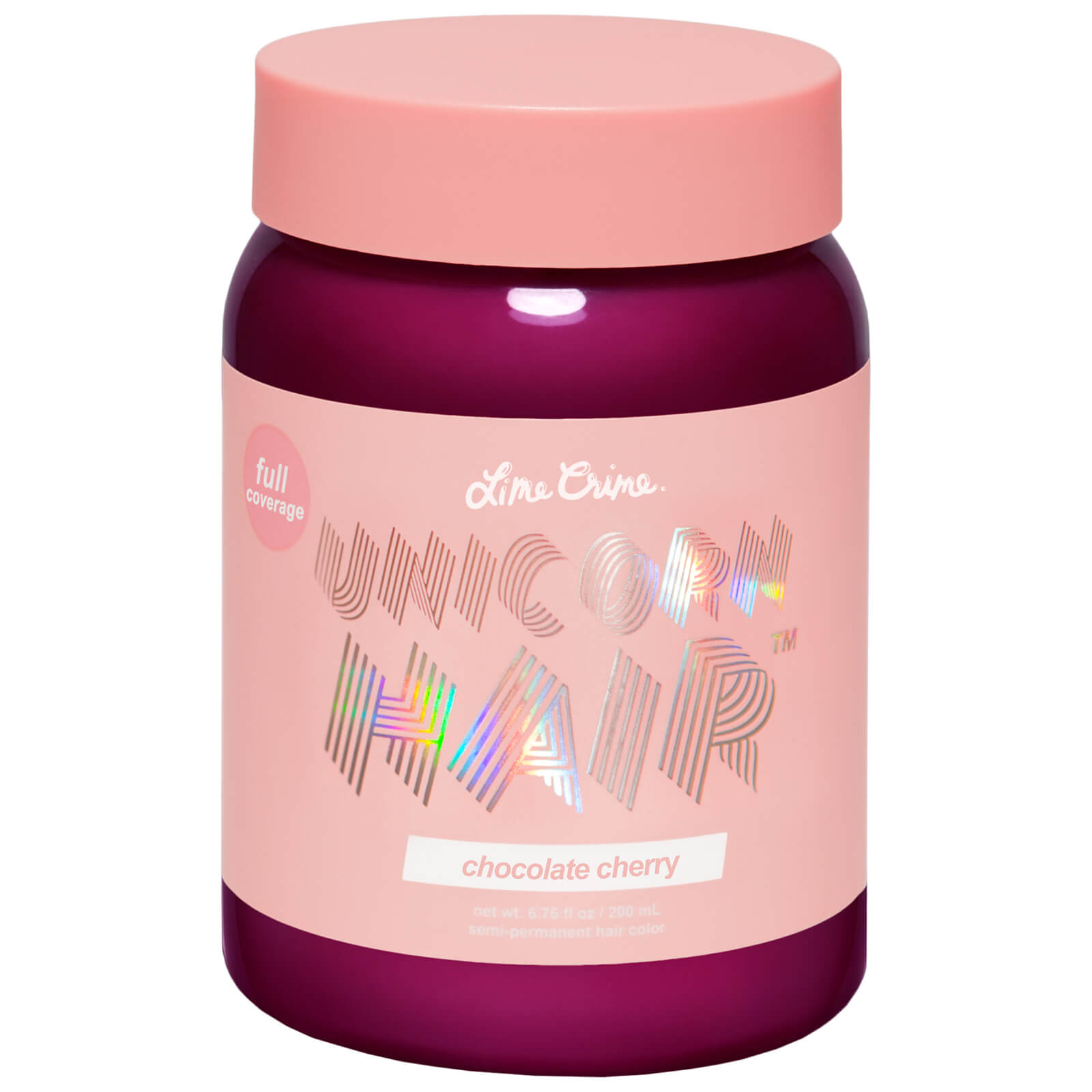 Lime Crime Unicorn Hair Full Coverage Tint 200ml (Various Shades) - Chocolate Cherry