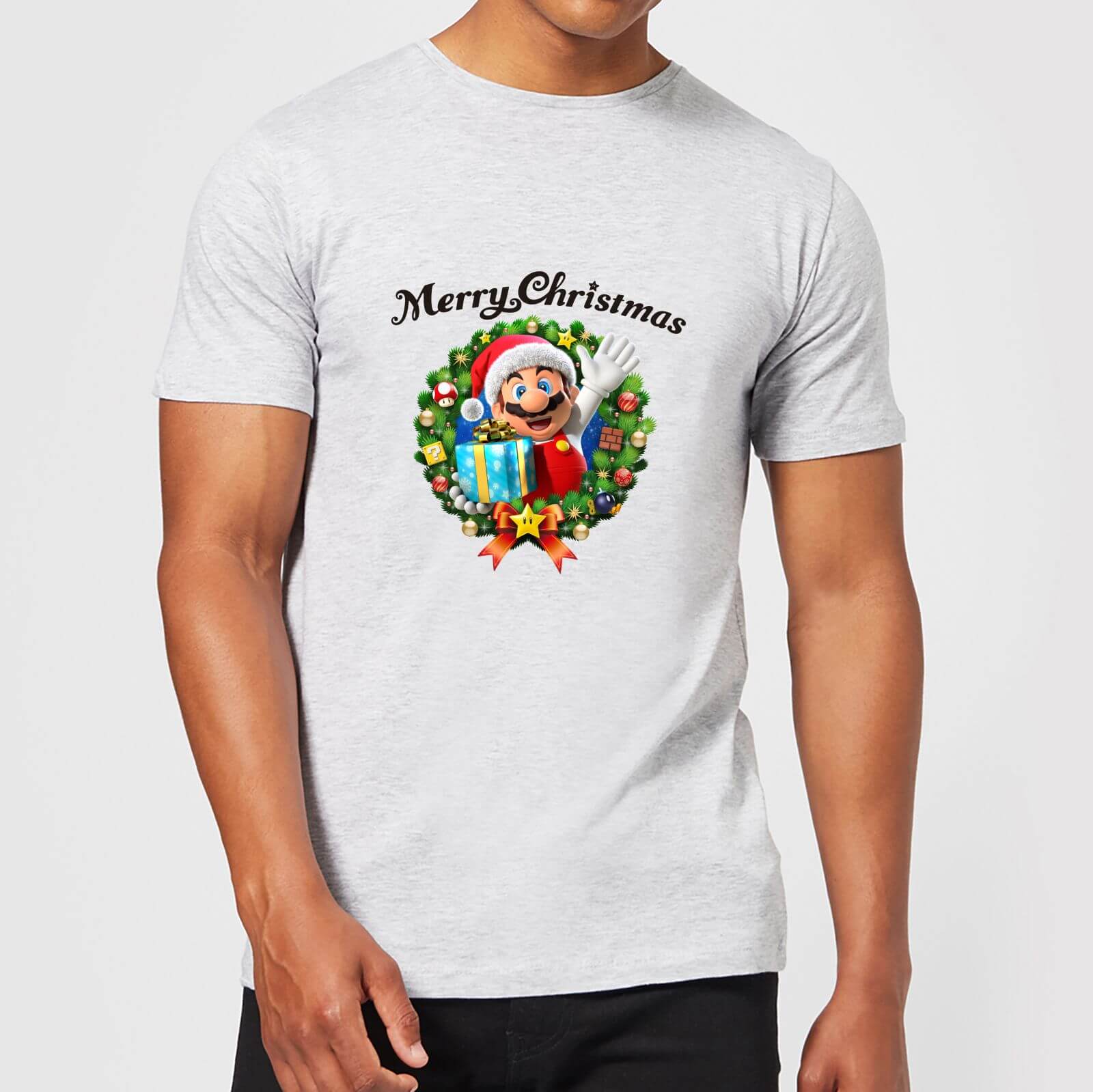 T-Shirt Homme Happy Holidays Good Guys - Super Mario Nintendo - Rouge - XXL - Gris
T-Shirt Homme Happy Holidays Good Guys - Super Mario Nintendo - Rouge - XXL - Gris