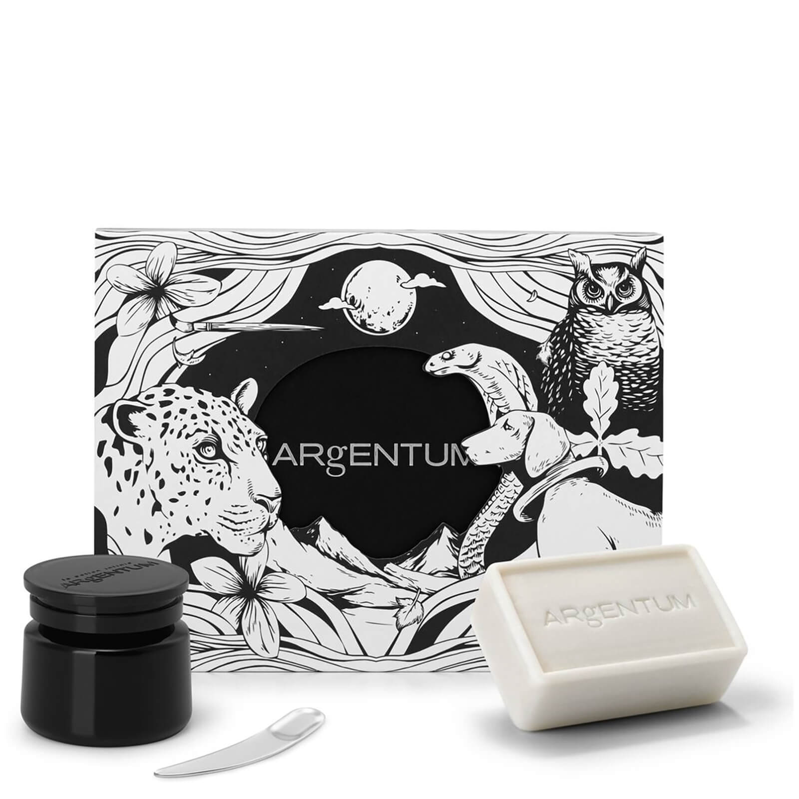 ARgENTUM coffret de la lune Quintessential Trio for Illuminated Skin