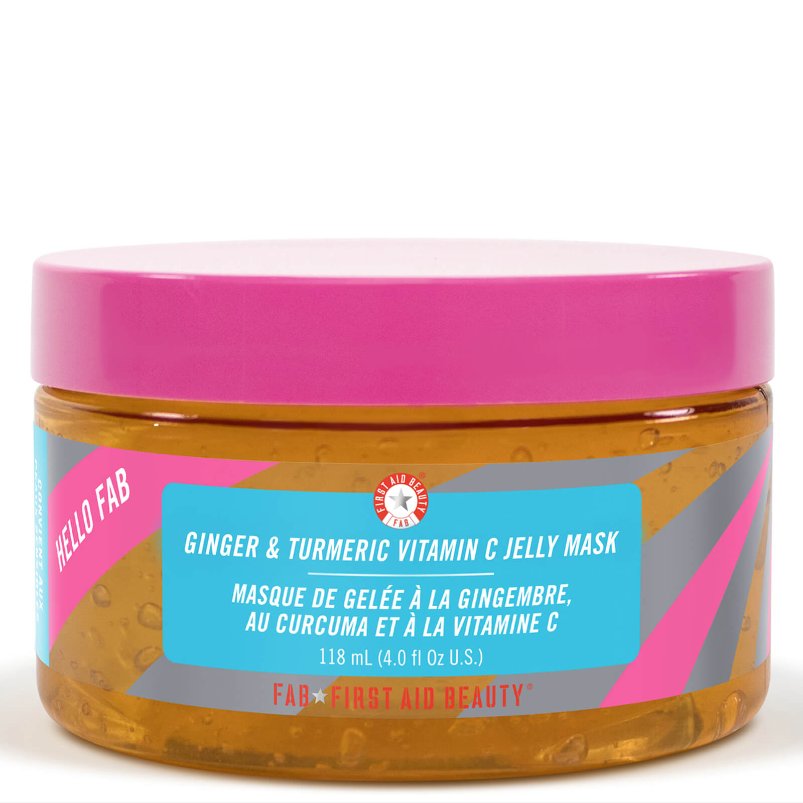 First Aid Beauty Hello FAB Ginger and Turmeric Vitamin C Jelly Mask