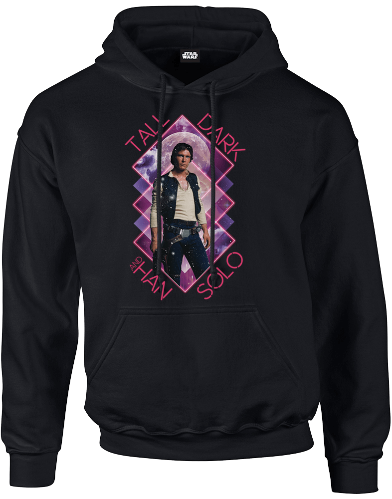 Sweat à Capuche Homme Han Solo Tall Dark - Star Wars - Noir - XL