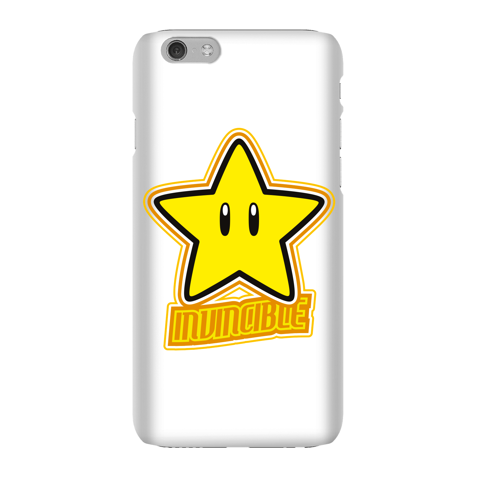Coque Smartphone Invincible - Super Mario Nintendo pour iPhone et Android - iPhone 6 - Coque Simple Matte
Coque Smartphone Invincible - Super Mario Nintendo pour iPhone et Android - iPhone 6 - Coque Simple Matte
