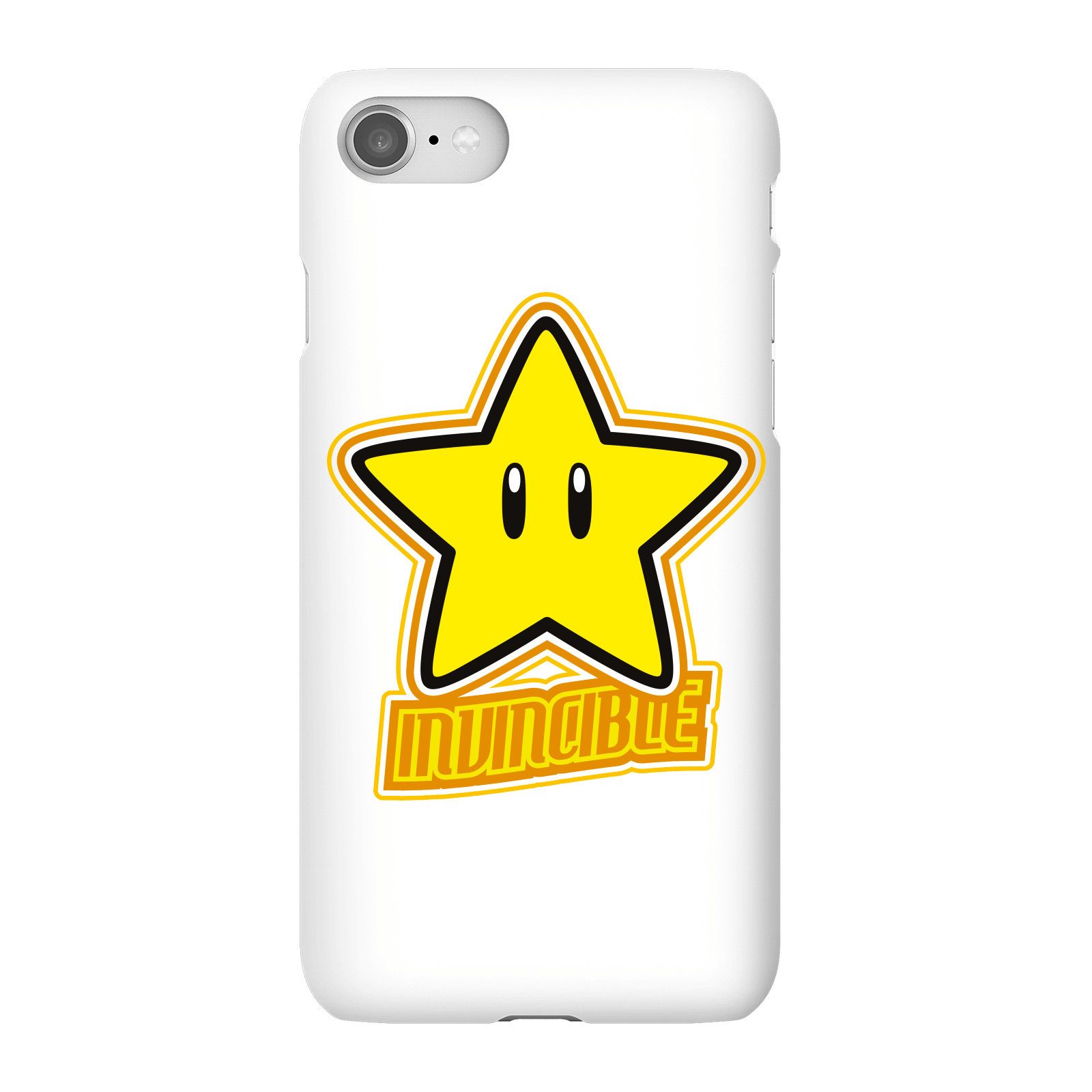 Coque Smartphone Invincible - Super Mario Nintendo pour iPhone et Android - iPhone 8 - Coque Simple Matte
Coque Smartphone Invincible - Super Mario Nintendo pour iPhone et Android - iPhone 8 - Coque Simple Matte