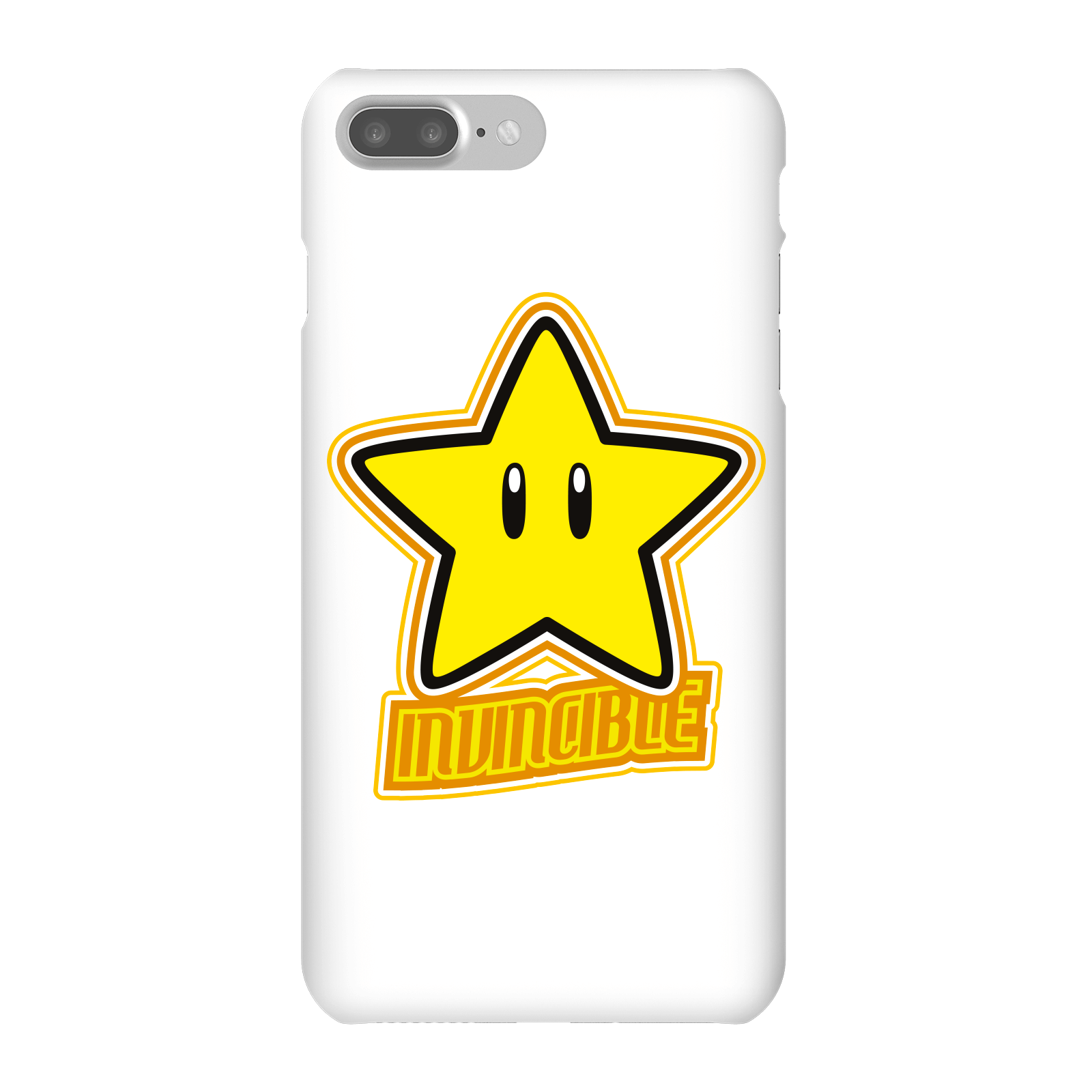 Coque Smartphone Invincible - Super Mario Nintendo pour iPhone et Android - iPhone 7 Plus - Coque Simple Vernie
Coque Smartphone Invincible - Super Mario Nintendo pour iPhone et Android - iPhone 7 Plus - Coque Simple Vernie