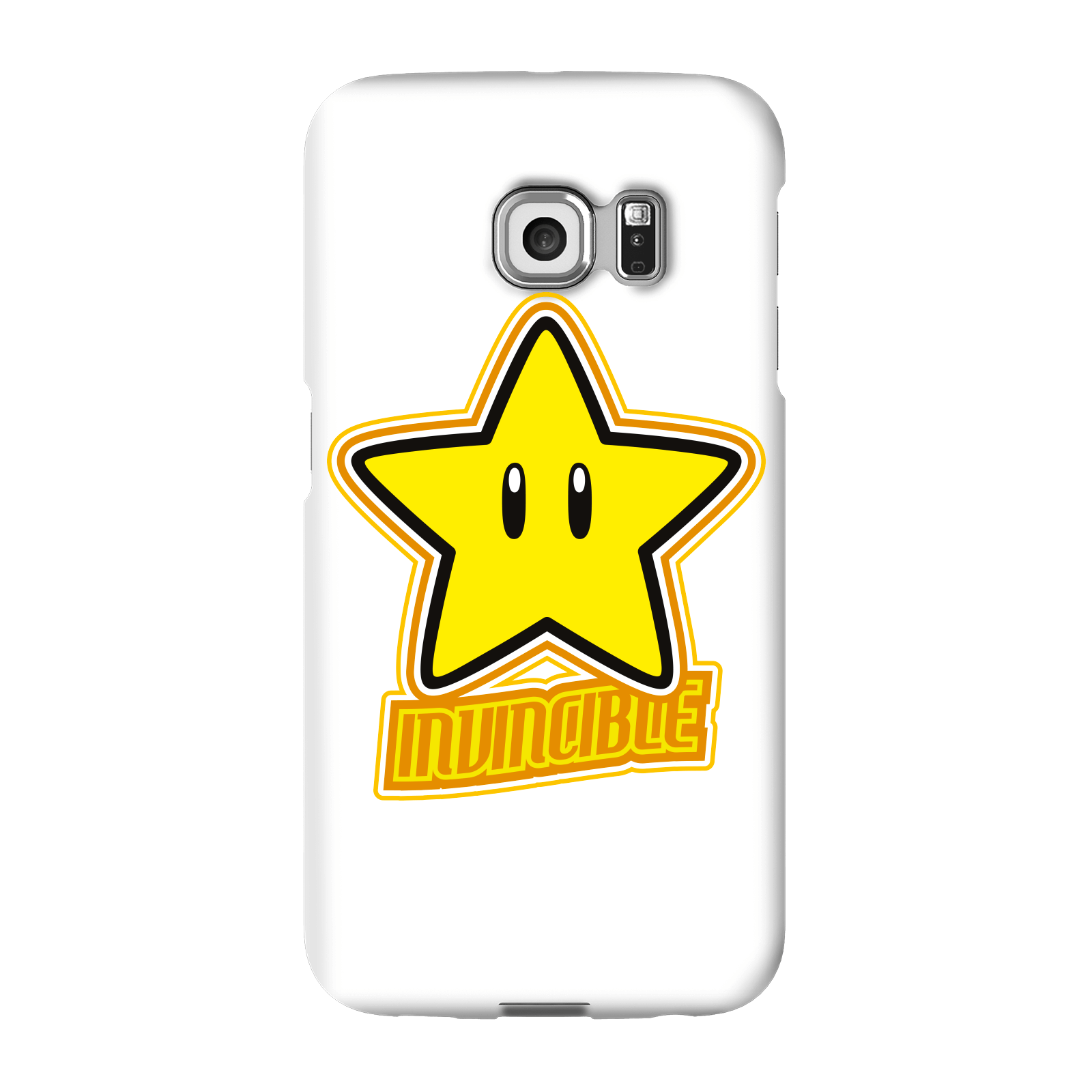 Coque Smartphone Invincible - Super Mario Nintendo pour iPhone et Android - Samsung S6 Edge Plus - Coque Simple Vernie
Coque Smartphone Invincible - Super Mario Nintendo pour iPhone et Android - Samsung S6 Edge Plus - Coque Simple Vernie