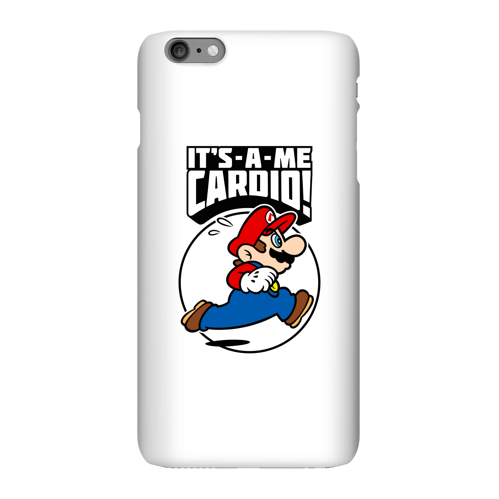 Coque Smartphone Super Mario Cardio - Nintendo pour iPhone et Android - iPhone 6 Plus - Coque Simple Matte
Coque Smartphone Super Mario Cardio - Nintendo pour iPhone et Android - iPhone 6 Plus - Coque Simple Matte