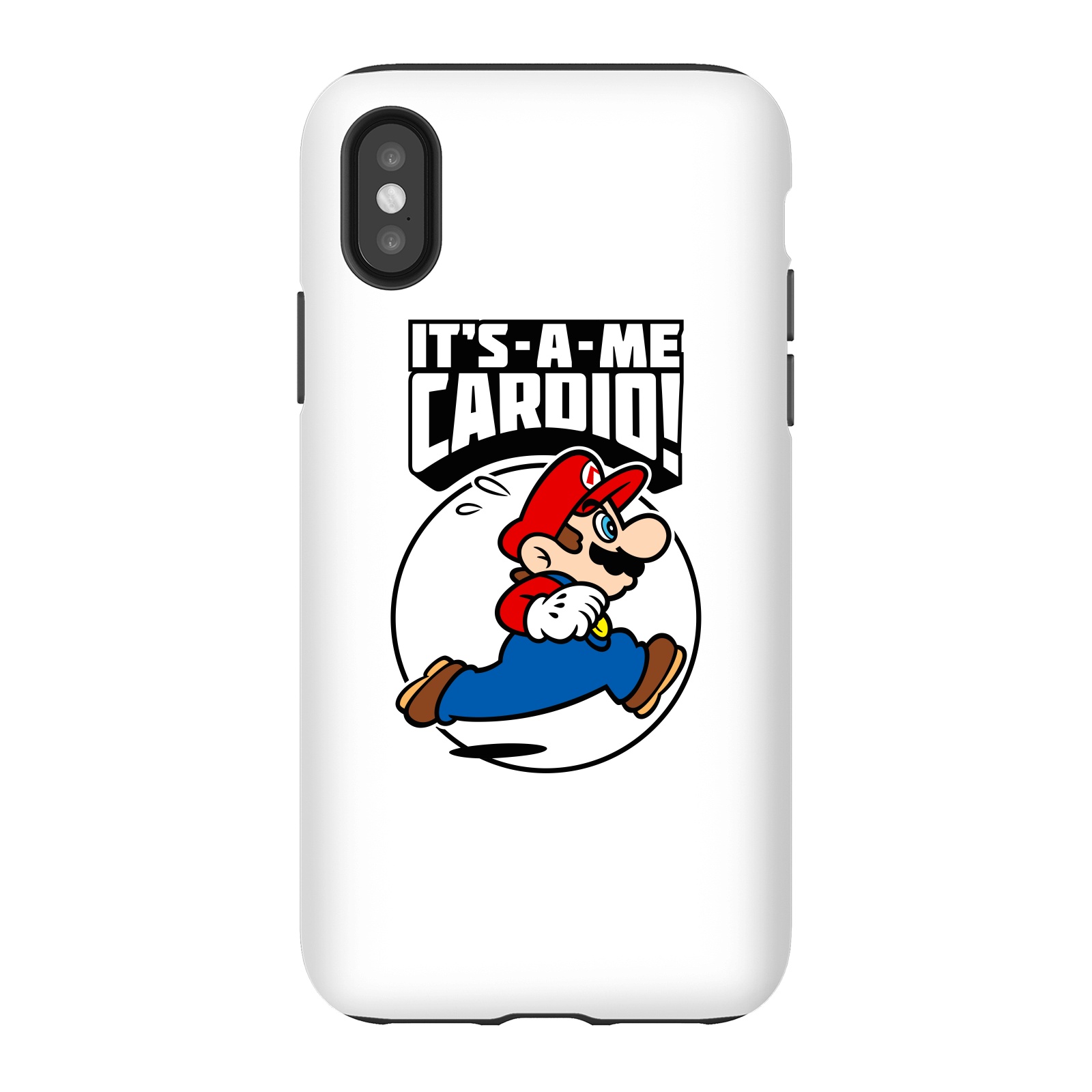 Coque Smartphone Super Mario Cardio - Nintendo pour iPhone et Android - iPhone X - Coque Double Épaisseur Matte
Coque Smartphone Super Mario Cardio - Nintendo pour iPhone et Android - iPhone X - Coque Double Épaisseur Matte