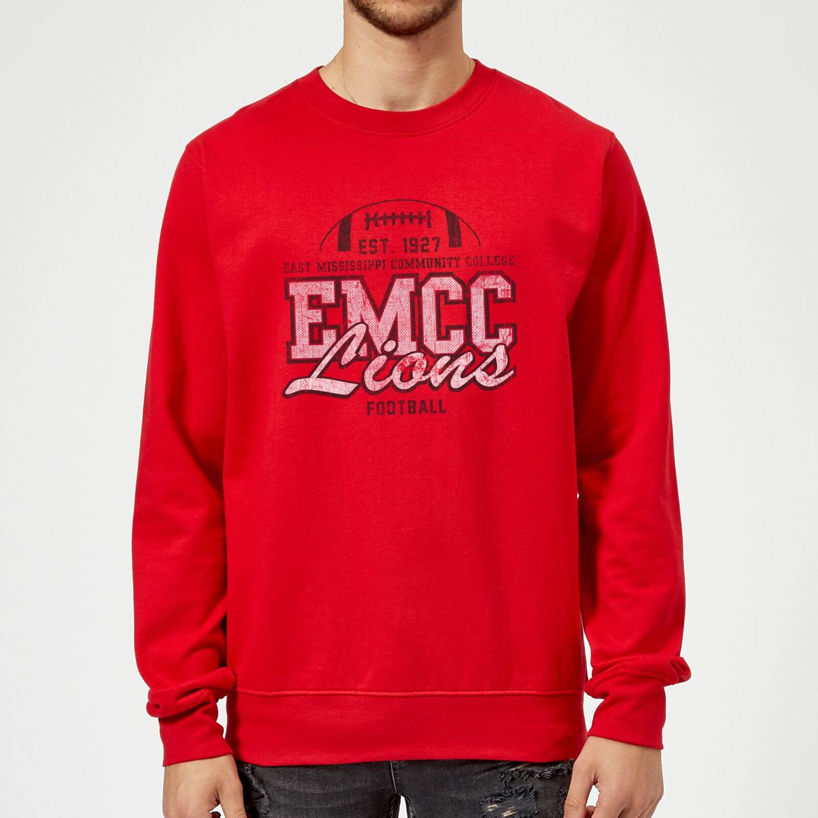 Sweat Homme Lion et Effet Abîmé - East Mississippi Community College - Rouge - M - Rouge
Sweat Homme Lion et Effet Abîmé - East Mississippi Community College - Rouge - M - Rouge