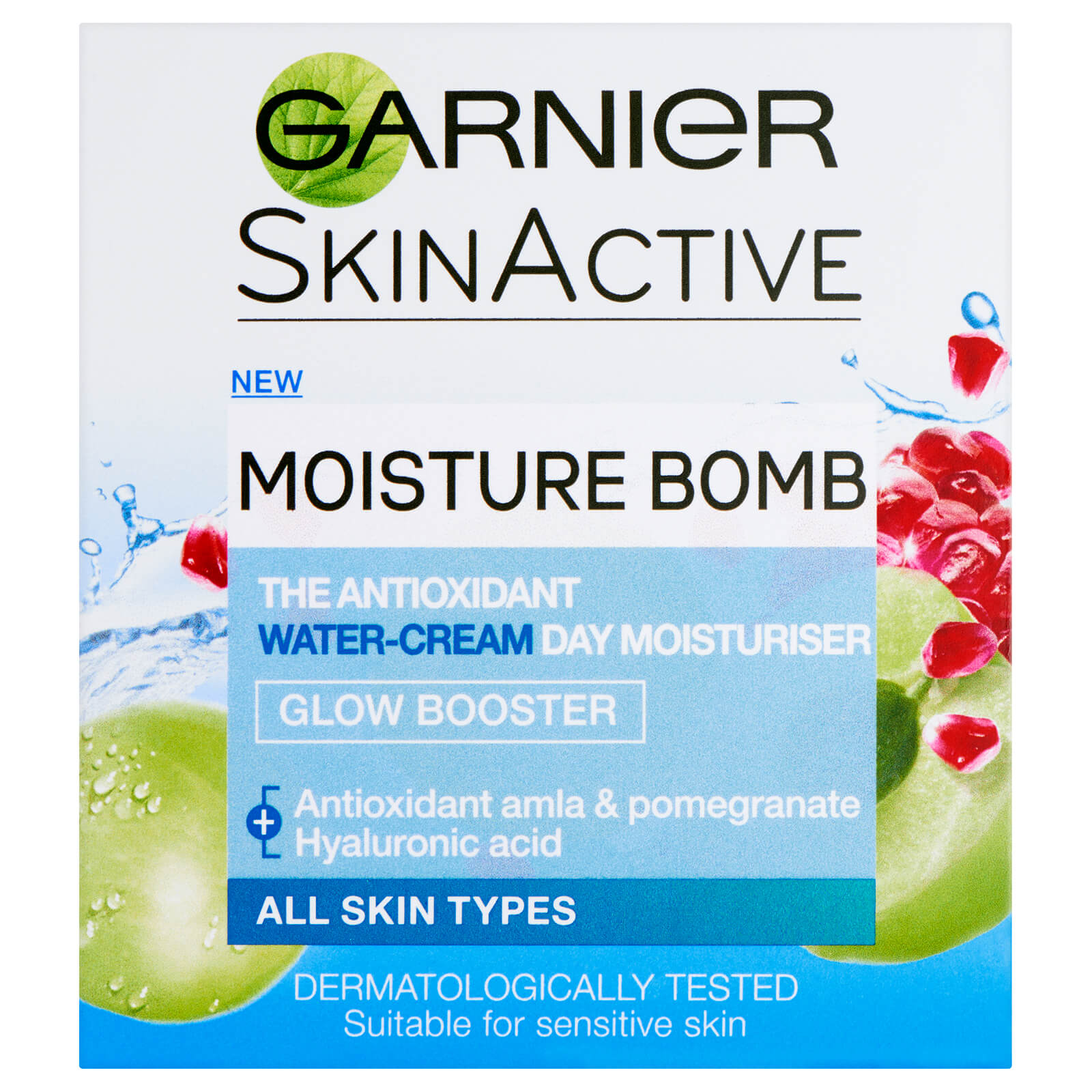 Дневной увлажняющий крем Garnier Moisture Bomb Glow Booster Day Moisturiser 50 мл
Дневной увлажняющий крем Garnier Moisture Bomb Glow Booster Day Moisturiser 50 мл