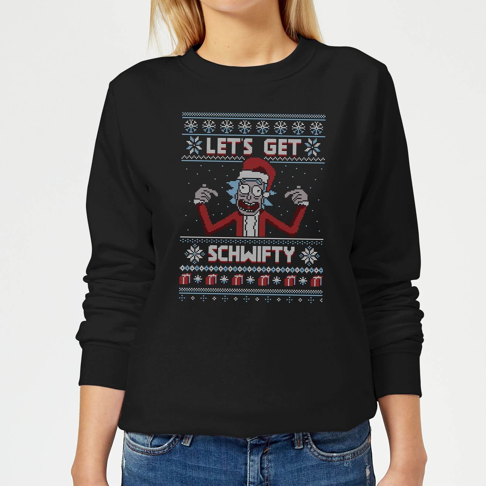 Rick and Morty Lets Get Schwifty Maglione Natalizio Donna - Nero - XL
Rick and Morty Lets Get Schwifty Maglione Natalizio Donna - Nero - XL