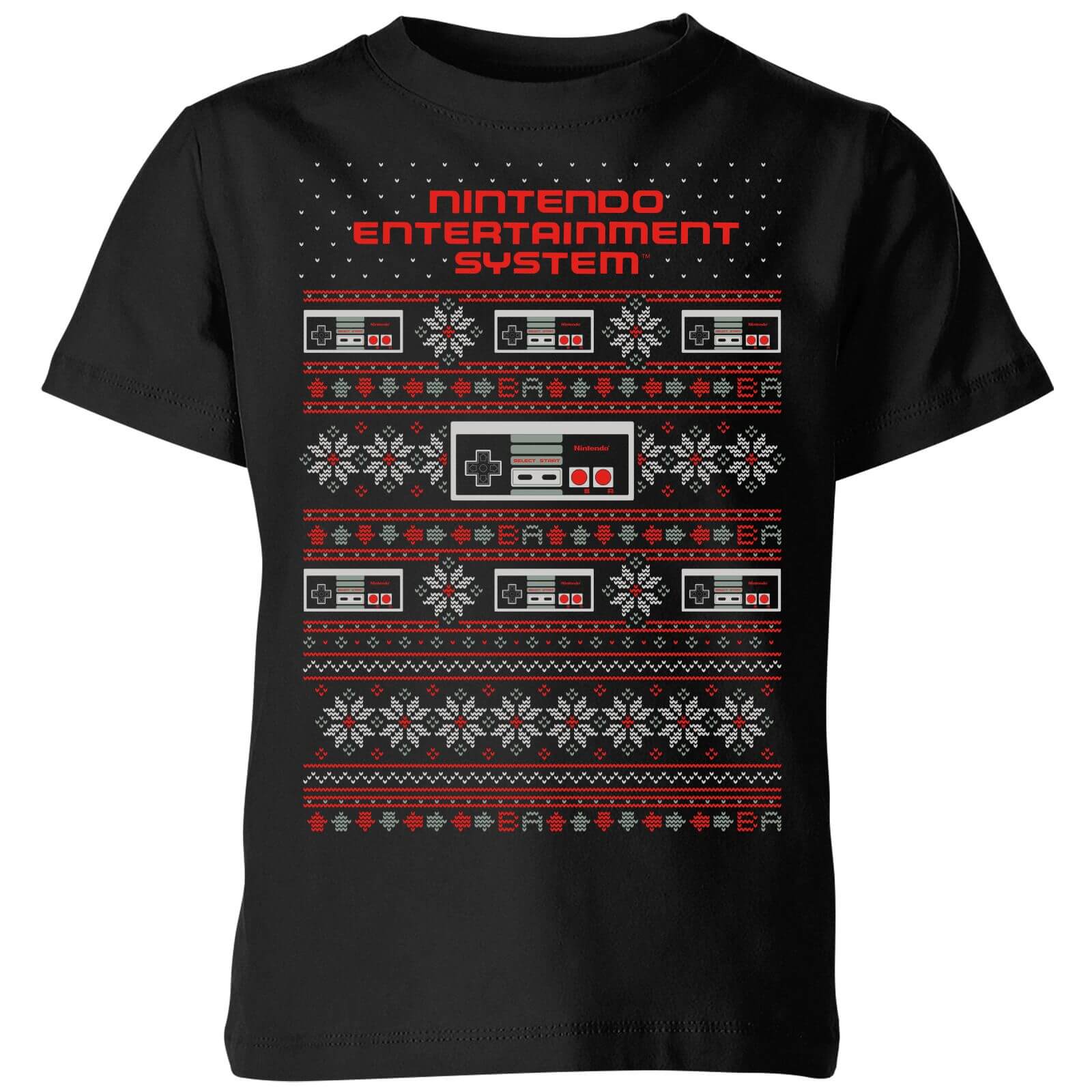 T-Shirt de Noël Enfant Nintendo NES Motifs Festifs - Noir - 11-12 ans - Noir
T-Shirt de Noël Enfant Nintendo NES Motifs Festifs - Noir - 11-12 ans - Noir