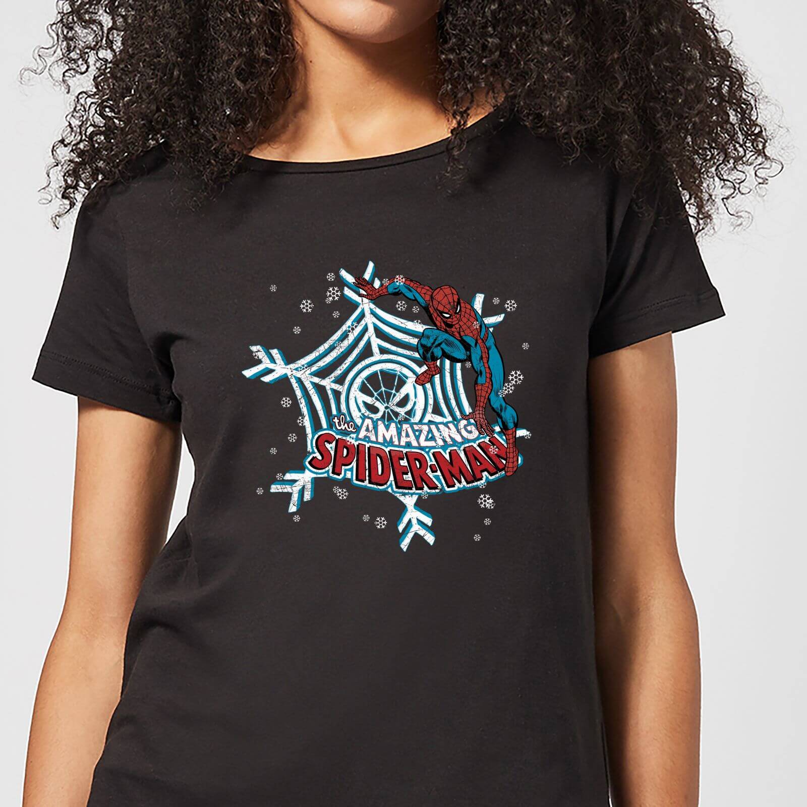 Marvel The Amazing Spider-Man Snowflake Web Women's Christmas T-Shirt - Nero - S - Nero
Marvel The Amazing Spider-Man Snowflake Web Women's Christmas T-Shirt - Nero - S - Nero